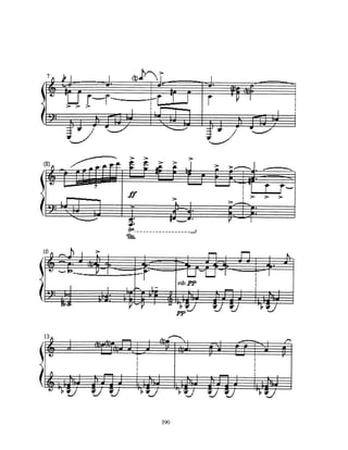 Csus(#4,7,9)




                      harmonia                                      harmonia
      7a.m 4a.j       quartal                         7a.m 4a.j     quartal




                                      9a. 9a.
                            A(sus)7
     dórico de C                      6a. 5a. Dm
                                                                    Csus(#4,6) 11



                                                    Mxm
                                                    indefinição
                                      D(omit5)/F#   das terças


                                 regiões graves
                                            contagem errada do compasso na partitura
      Fadd9/C
                                               11



     Ebb(omit5 e 7) 8 aum     Ab(omit3)/Eb          Ebm(add4)


            Db(omit3)/Ab Gb(omit5)/Bb

     pentatônica de C, com eixo em um Eólio de Lá (sem o Si)
12



     Ebm(add4)                                 Ebm(add4)




                                         328
 