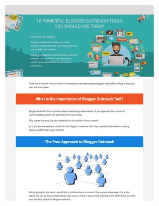 16 powerful blogger outreach tools you should use today