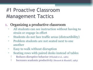 16 proactive classroom management