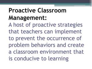 16 proactive classroom management NEW.pptx