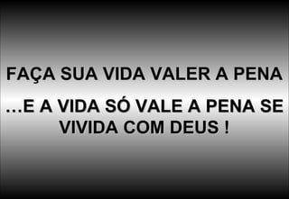 Quando você promete amar alguém para sempre, está prometendo o
seguinte: "Eu sei que nós dois somos jovens e que vamos viver até os
80 anos de idade. Sei que fatalmente encontrarei centenas de
mulheres mais bonitas e mais inteligentes que você ao longo de minha
vida e que você encontrará dezenas de homens mais bonitos e mais
inteligentes que eu. É justamente por isso que prometo amar você para
sempre e abrir mão desde já dessas dezenas de oportunidades
conjugais que surgirão em meu futuro.
Não quero ficar morrendo de ciúme cada vez que você conversar com
um homem sensual nem ficar preocupado com o futuro de nosso
relacionamento.
Nem você vai querer ficar preocupada cada vez que eu conversar com
uma mulher provocante.
Prometo amar você para sempre, para que possamos nos casar e viver
em harmonia".
Homens e mulheres que conheceram alguém "melhor" e acham agora
que cometeram enorme erro quando se casaram com o atual cônjuge
esqueceram a premissa básica e o espírito do contrato de casamento
(Prov.2.17).
 