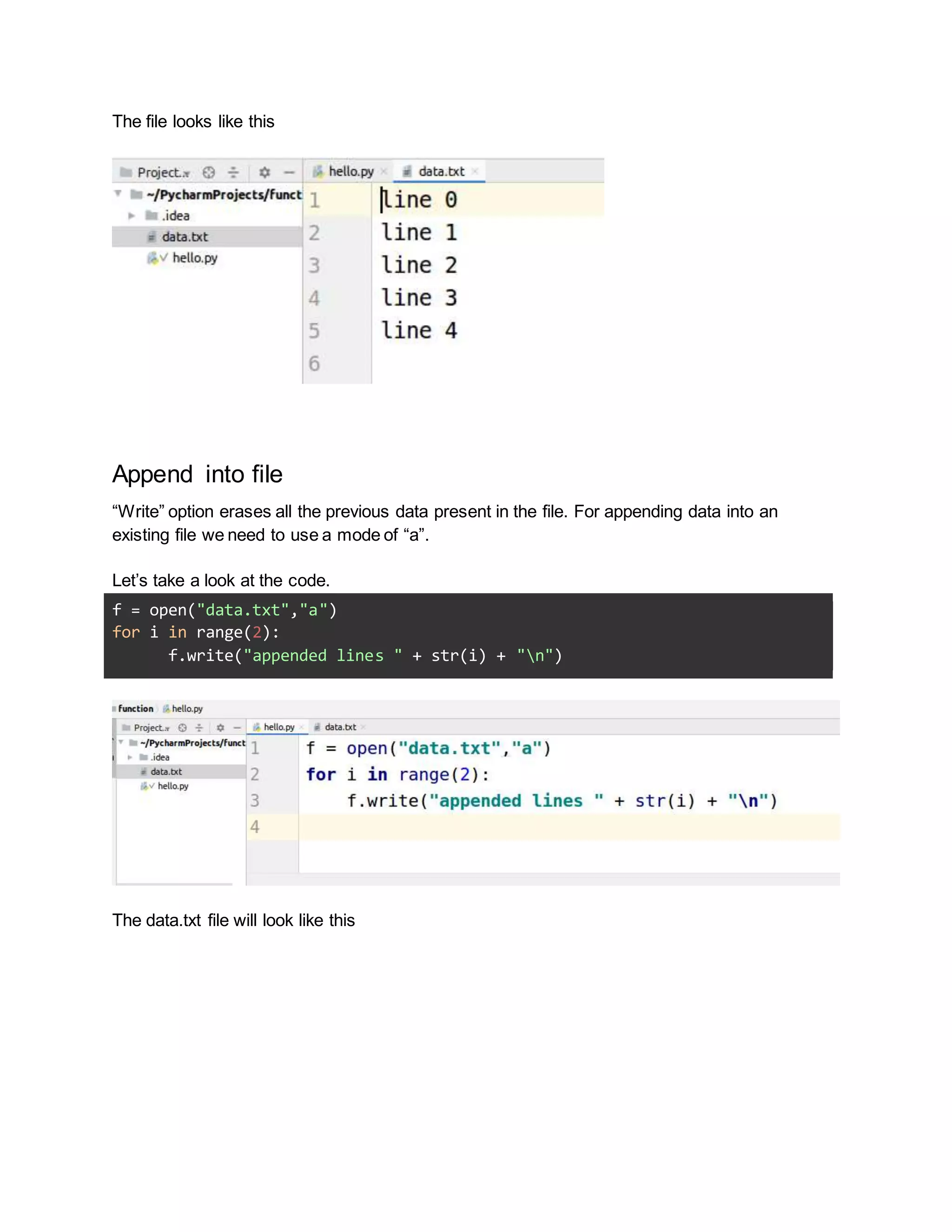 python file handling | DOCX image.