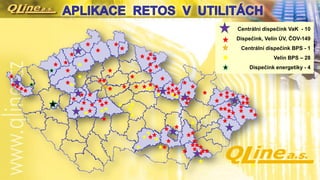 Centrální dispečink VaK - 10
Dispečink, Velín ÚV, ČOV-149
Centrální dispečink BPS - 1
Velín BPS – 28
Dispečink energetiky - 4
 