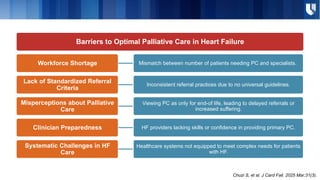 Palliative Care for Patients with Heart Failure | PPTX