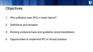 Palliative Care for Patients with Heart Failure | PPTX