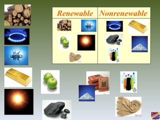 Renewable Nonrenewable 