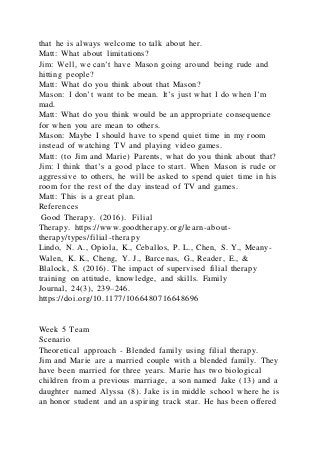 1 6Role-play TranscriptJim and Marie are a marrie | PDF