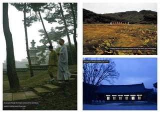 Hearing the cries of the cicadas echoing through the forest, your mind awakens.

Everything is already complete, just as it is.

As you pass through the temple compound, the wind blows,
sounds of rustling leaves fill your ears.

 