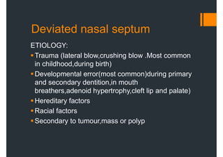 Comprehensive Overview of Deviated Nasal Septum: Anatomy, Diagnosis ...