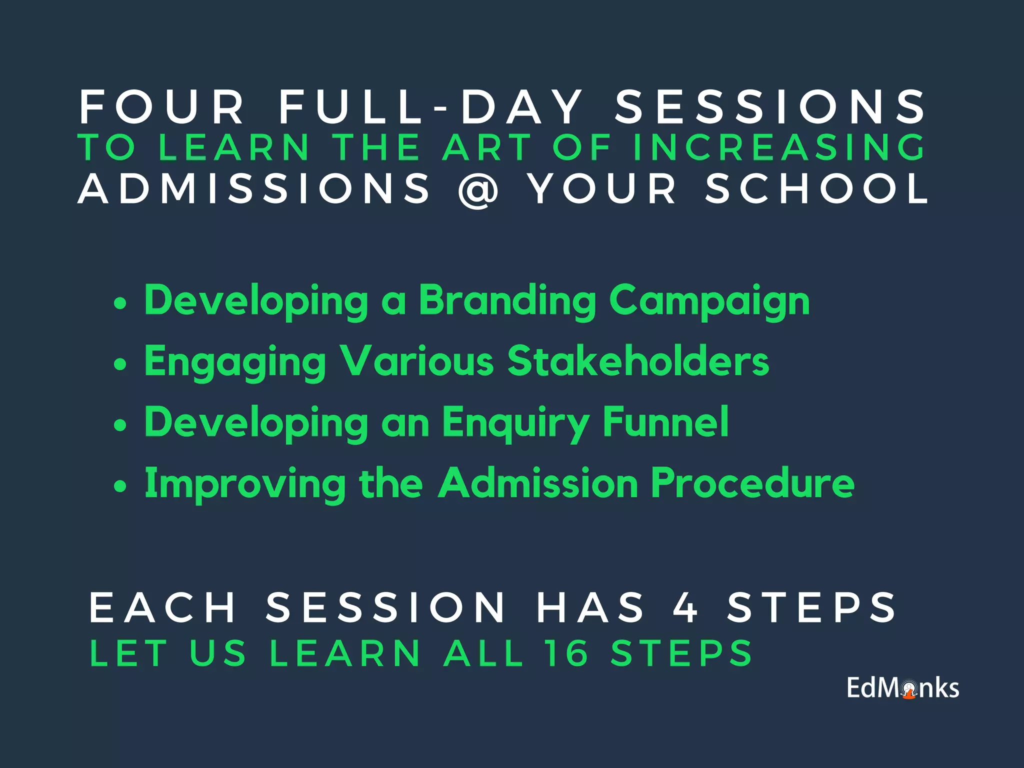 16 steps to increase school admissions | PDF