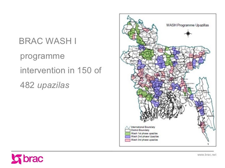 The BRAC WASH Programme Describing the core operational approaches,