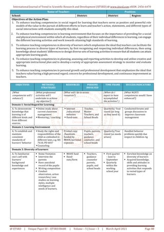 Teaching Competencies of Elementary Teachers in Northern Samar Basis ...
