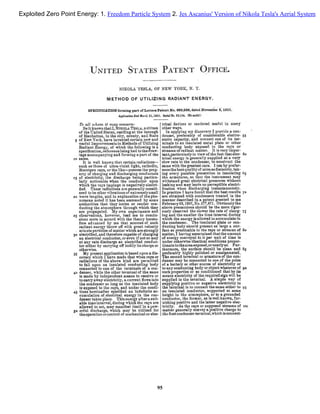 95
Exploited Zero Point Energy: 1. Freedom Particle System 2. Jes Ascanius' Version of Nikola Tesla's Aerial System
 
