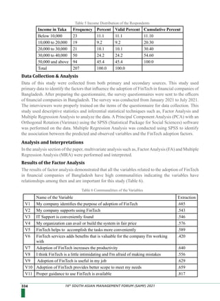 Adoption and Impact of FinTech in Bangladesh's Financial Sector | PDF