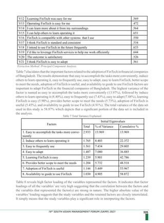Adoption and Impact of FinTech in Bangladesh's Financial Sector | PDF