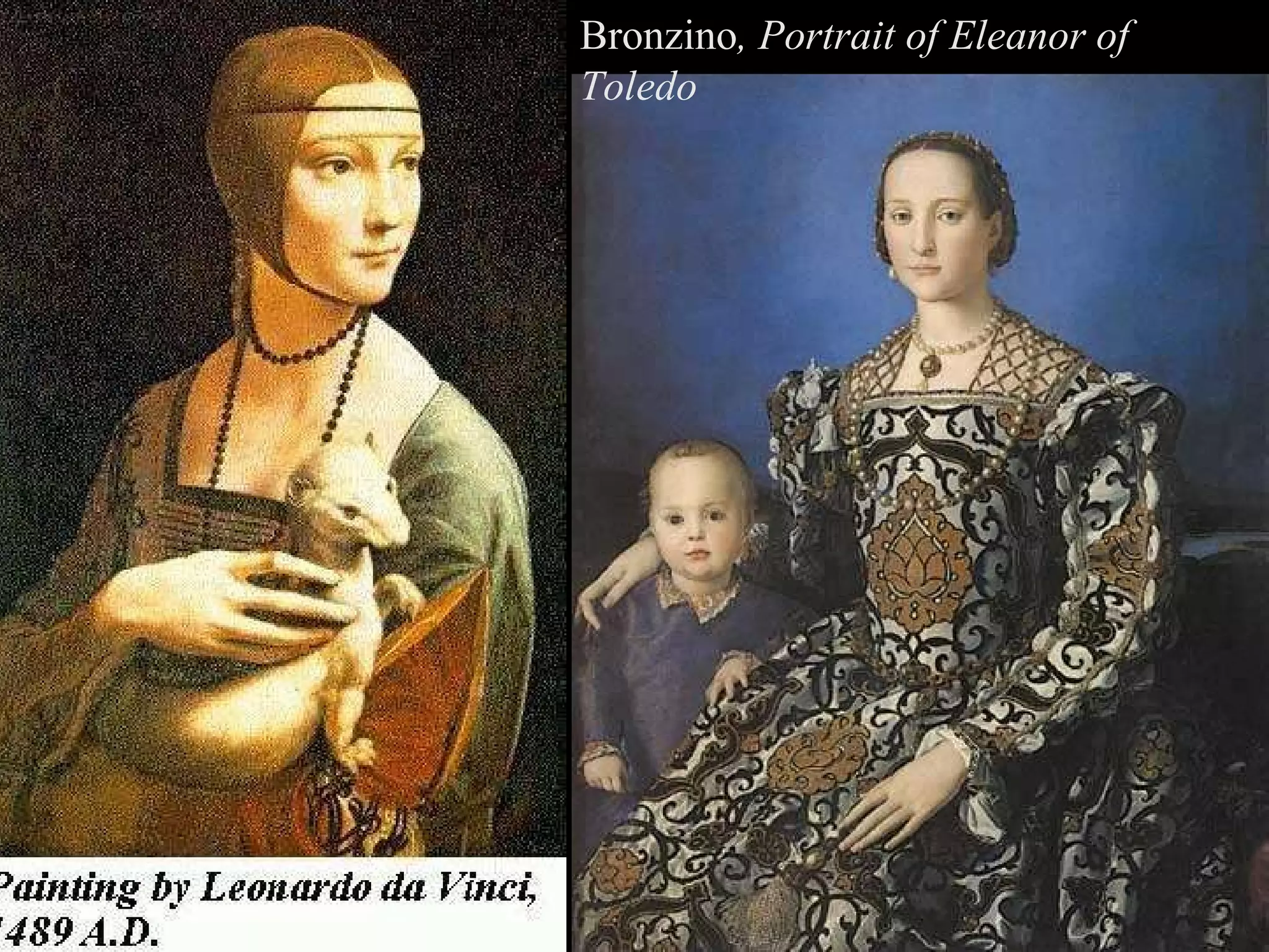 Bronzino , Portrait of Eleanor of Toledo 