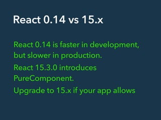 Webpack & React Performance in 16+ Steps