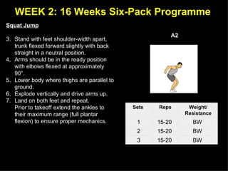 I want six pack abs 16 week program deals