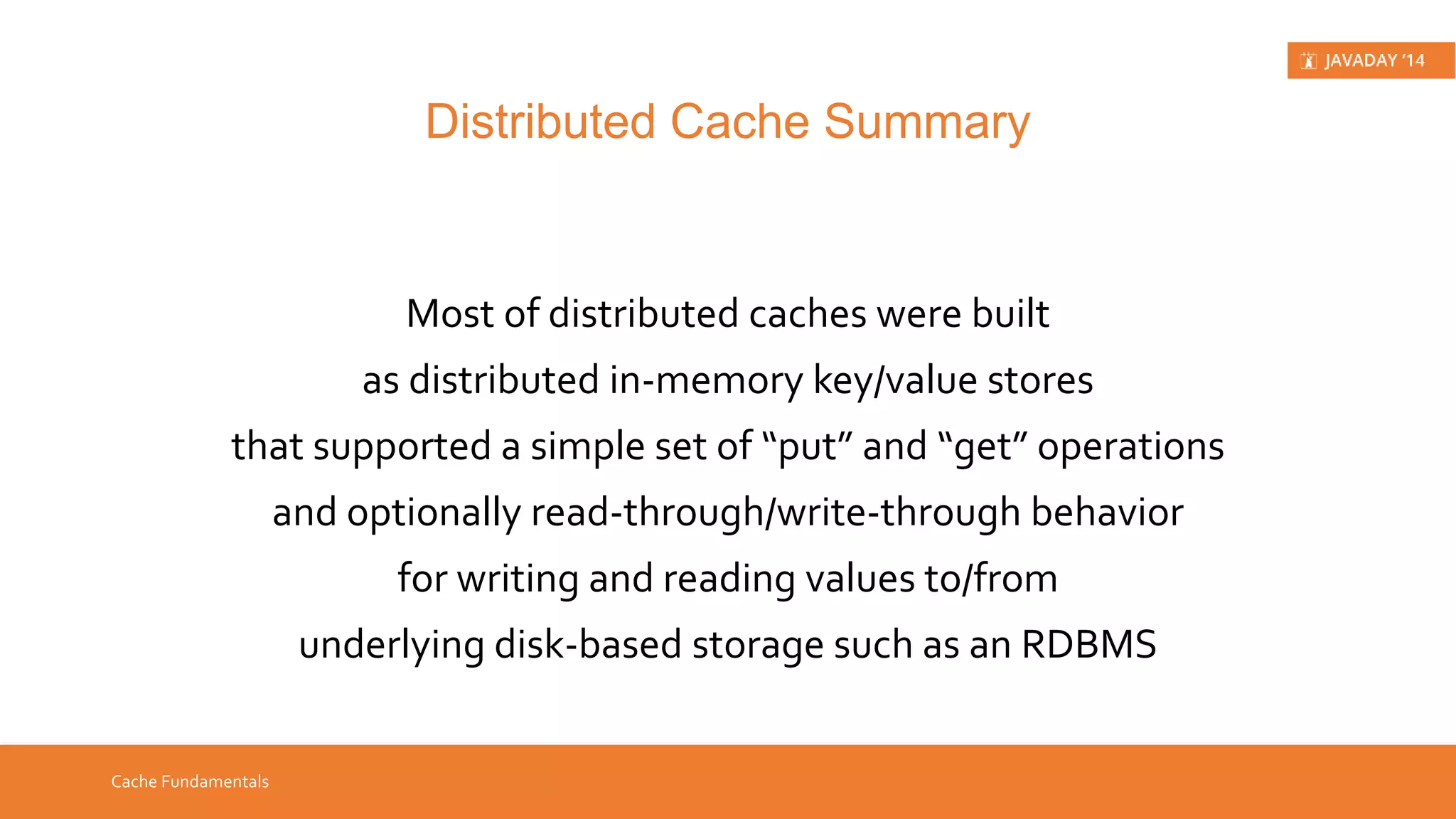 In-memory Data Grid Solutions Hazelcast in a Nutshell 