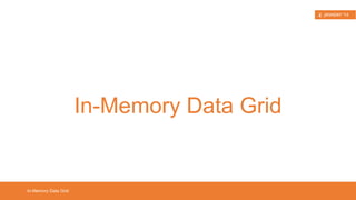 • scale your application 
• share data across cluster 
• partition your data 
Hazelcast in a Nutshell 
Hazelcast Use Cases 
 