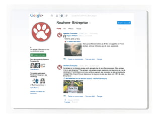 Une présence sur le net sans site web