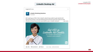 LinkedIn PPC
LinkedIn Ad Examples
I have tried to group the ads in a sensible way: i.e., ads for the New York Times are
ne...