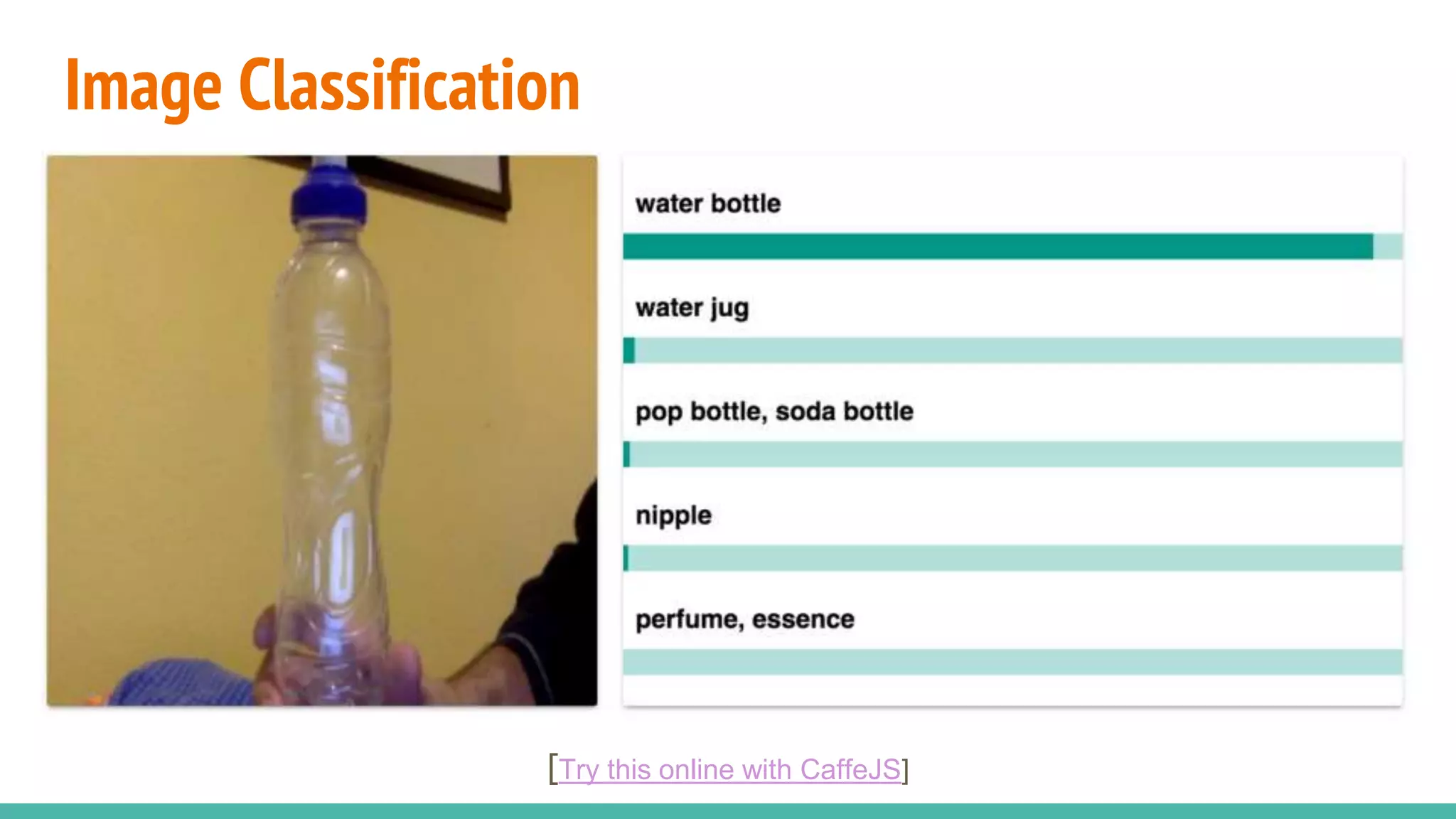 Image Classification
[Try this online with CaffeJS]
 
