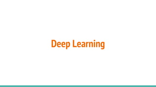 Deep Learning
 