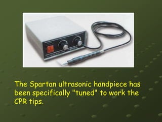 root resection with 45-degree bevel exposes significantly grater number of tubules  increasing the chance of leakage into and out of the root canal to prevent this root end cavity  preparations should extend coronally to the height of the bevel