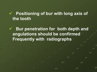 Teeth with calcified canal  Endodontic correlationCauses of calcified tooth Caries
