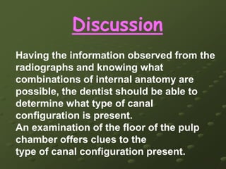     As the search moves apically Two Radiographs must be taken         1. straight on direction          2. angled directionsVery small pieces of lead foil placed                  at the apical  extent of the penetration     Can provide a radiograph referencesUse first a small file K FILE ( #6, #8,  or #10 ) coated with a chelating agent