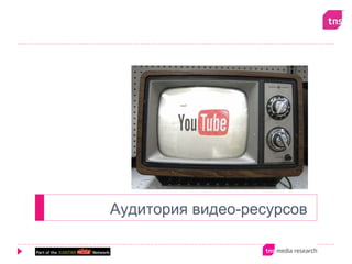 Аудитория видео-ресурсов
 