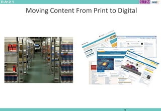 Moving Content From Print to Digital
 