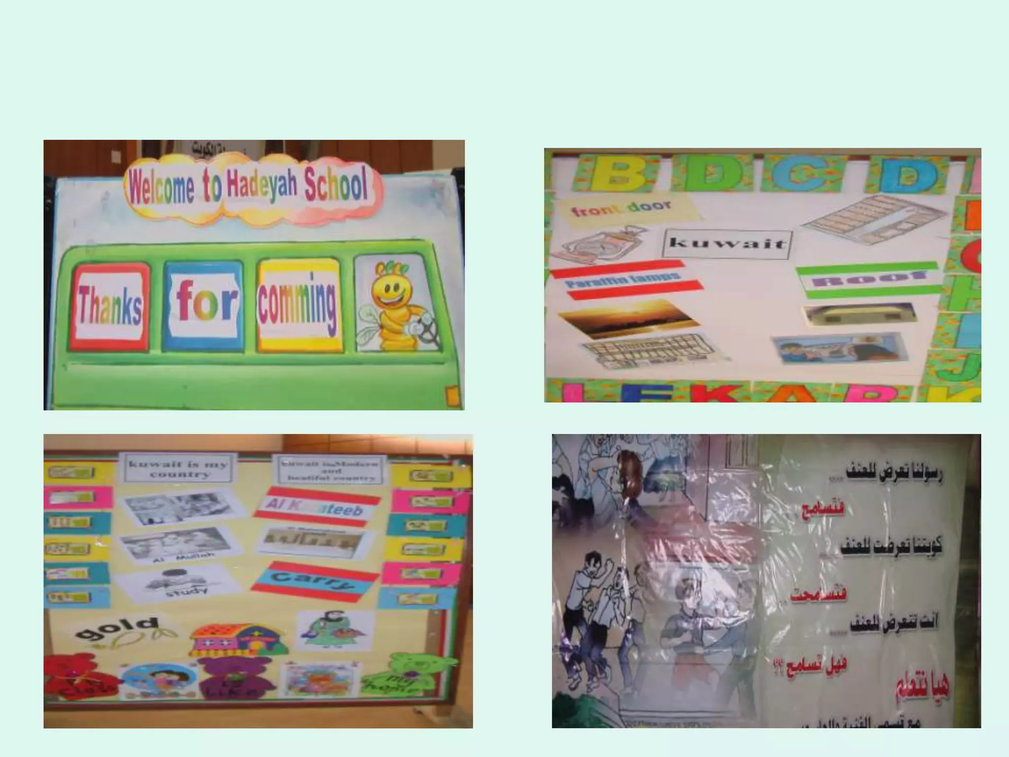 أنشطتي في  مدرستي