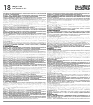 18

terça-feira

17 de dezembro de 2013

tação asfáltica em toda extensão da Rua Papa Paulo VI, abrangendo os bairros Monteiro da Cruz e Jardim Boa Esperança. À
SECRETARIA PARA AS DEVIDAS PROVIDÊNCIAS.
Nº 4701/2013 - Solicita do Executivo que determine à Secretaria competente, providências visando a capinação e limpeza
constante, na Praça Jorge Proença, Jardim Las Palmas. À SECRETARIA PARA AS DEVIDAS PROVIDÊNCIAS.
Nº 4702/2013 - Solicita do Executivo que determine à Secretaria competente, providências visando a retirada de lixo, entulho e
capinação em toda extensão da Rua Guilherme Guinle, Pae Cará. À SECRETARIA PARA AS DEVIDAS PROVIDÊNCIAS.
Nº 4703/2013 - Solicita do Executivo que determine à Secretaria competente, providências visando a reforma ou troca dos
redutores de velocidade na Av. Presidente Castelo branco, bairro Bocaina. À SECRETARIA PARA AS DEVIDAS PROVIDÊNCIAS.
Nº 4704/2013 - Solicita do Executivo que determine à Secretaria competente, providências visando a limpeza das galerias de
águas pluviais da Rua dos Operários, bairro Cachoeira. À SECRETARIA PARA AS DEVIDAS PROVIDÊNCIAS.
Nº 4705/2013 - Solicita do Executivo que determine à Secretaria competente, providências visando a limpeza, retirada de
entulho e capinação na Rua Antonio Alexandre, Pae Cará. À SECRETARIA PARA AS DEVIDAS PROVIDÊNCIAS.
Nº 4706/2013 - Solicita do Executivo que determine à Secretaria competente, providências visando a capinação no final da Rua
do Sol, Jardim dos Pássaros. À SECRETARIA PARA AS DEVIDAS PROVIDÊNCIAS.
Nº 4707/2013 - Solicita do Executivo que determine à Secretaria competente, providências visando a poda de árvores dentro
do Colégio Estadual Idalino Pinez, Pae Cará. À SECRETARIA PARA AS DEVIDAS PROVIDÊNCIAS.
Nº 4708/2013 - Solicita do Executivo que determine à Secretaria competente, providências visando a repavimentação da Rua
Presidente Vargas, trecho entre as Av. Oswaldo Cruz e a rua Progresso, Pae Cará. À SECRETARIA PARA AS DEVIDAS PROVIDÊNCIAS.
Nº 4709/2013 - Solicita do Executivo que determine à Secretaria competente, providências visando os trabalhos de capinação
entre as ruas Martins Fontes e Paraná, Vila Alice. À SECRETARIA PARA AS DEVIDAS PROVIDÊNCIAS.
Nº 4710/2013 - Solicita do Executivo que determine à Secretaria competente, providências visando a retirada de lixo e entulho,
na Av. Mario Daige, ao lado da escola Municipal Primeiro de Maio, Jardim Boa Esperança. À SECRETARIA PARA AS DEVIDAS
PROVIDÊNCIAS.
Nº 4711/2013 - Solicita do Executivo que determine à Secretaria competente, providências visando o fechamento do canal da
Rua Mauro Rubens Nogueira de Sá e trabalhos de capinação, retirada de lixo, pavimentação e repavimentação asfáltica, poda
de árvores, recolocação de tampas de boca de lobo e limpeza de galerias de águas pluviais em todo o bairro Jardim Progresso.
À SECRETARIA PARA AS DEVIDAS PROVIDÊNCIAS.
Nº 4712/2013 - Solicita do Executivo que determine à Secretaria competente, providências visando a reforma geral do Centro
Esportivo Santa Cruz dos Navegantes, incluindo a pintura das quadras, capinação e retirada de lixo. À SECRETARIA PARA AS
DEVIDAS PROVIDÊNCIAS.
Nº 4801/2013 - Solicita do Executivo que determine à Secretaria competente, providências visando a possibilidade do retorno
do 1º Esquadrão do 11º Grupo de Aviação (1º/11º GAV), o Esquadrão Gavião ou a implantação de outro esquadrão da FAB, que
garanta o retorno do nome "BASE AÉREA DE SANTOS" (BAST), aumentando sua estrutura e seu efetivo. À SECRETARIA PARA
AS DEVIDAS PROVIDÊNCIAS.
Do Vereador Ronald Luiz Nicolaci Fincatti
Nº 4629/2013 - Solicita do Executivo que determine à Secretaria competente, providências visando reparos na mureta de
proteção situada na Av. Salim Farah Maluf, Cidade Atlântica. À SECRETARIA PARA AS DEVIDAS PROVIDÊNCIAS.
Nº 4630/2013 - Solicita do Executivo que determine à Secretaria competente, providências visando reparos na mureta de
proteção situada na Rua Guadalajara, Cidade Atlântica. À SECRETARIA PARA AS DEVIDAS PROVIDÊNCIAS.
Nº 4631/2013 - Solicita do Executivo que determine à Secretaria competente, providências visando a criação de vagas de estacionamento para idosos, pessoas com deficiência e para carga e descarga nas ruas transversais da Av. Miguel Stefano, Enseada.
À SECRETARIA PARA AS DEVIDAS PROVIDÊNCIAS.
Nº 4632/2013 - Solicita do Executivo que determine à Secretaria competente, providências visando a desobstrução do sistema
de águas pluviais na Av. Miguel Stefano, defronte a Capela São Pedro, Enseada. À SECRETARIA PARA AS DEVIDAS PROVIDÊNCIAS.
Nº 4633/2013 - Solicita do Executivo que determine à Secretaria competente, providências visando a desobstrução do sistema
de águas pluviais na Av. Miguel Stefano, próximo a Rua Acre, Enseada. À SECRETARIA PARA AS DEVIDAS PROVIDÊNCIAS.
Nº 4634/2013 - Solicita do Executivo que determine à Secretaria competente, providências visando a desobstrução do sistema
de águas pluviais na Av. Miguel Stefano, próximo ao nº 4.030, Enseada. À SECRETARIA PARA AS DEVIDAS PROVIDÊNCIAS.
Nº 4635/2013 - Solicita do Executivo que determine à Secretaria competente, providências visando a desobstrução do sistema
de águas pluviais na Av. Miguel Stefano, próximo a Rua Perú, Enseada. À SECRETARIA PARA AS DEVIDAS PROVIDÊNCIAS.
Nº 4636/2013 - Solicita do Executivo que determine à Secretaria competente, providências visando a operação tapa buracos,
na Rua Áureo Guenaga de Castro, Enseada. À SECRETARIA PARA AS DEVIDAS PROVIDÊNCIAS.
Nº 4637/2013 - Solicita do Executivo que determine à Secretaria competente, providências visando a operação tapa buracos,
na Estrada do Pernambuco, entre a Av. Miguel Stefano e Rua Áureo Guenaga de Castro, Enseada. À SECRETARIA PARA AS
DEVIDAS PROVIDÊNCIAS.
Nº 4638/2013 - Solicita do Executivo que determine à Secretaria competente, providências visando a operação tapa buracos,
na Av. Miguel Stefano, após a Estrada do Pernambuco, Enseada. À SECRETARIA PARA AS DEVIDAS PROVIDÊNCIAS.
Nº 4639/2013 - Solicita do Executivo que determine à Secretaria competente, providências visando a fiscalização do Lava
Rápido de caminhões, clandestino, existente na Alameda Dracena, defronte a entrada principal do campo de futebol do Vila
Aurea. À SECRETARIA PARA AS DEVIDAS PROVIDÊNCIAS.
Nº 4640/2013 - Solicita do Executivo que determine à Secretaria competente, providências visando fiscalizar o trânsito irregular de carretas e caminhões na Alameda Dracena, Vila Áurea. À SECRETARIA PARA AS DEVIDAS PROVIDÊNCIAS.
Nº 4641/2013 - Solicita do Executivo que determine à Secretaria competente, providências visando reparos na calçada situada
no entorno do campo de futebol do Vila Aurea. À SECRETARIA PARA AS DEVIDAS PROVIDÊNCIAS.
Nº 4642/2013 - Solicita do Executivo que determine à Secretaria competente, providências visando a pintura das faixas destinadas aos pedestres na Av. Marechal Deodoro da Fonseca, Centro. À SECRETARIA PARA AS DEVIDAS PROVIDÊNCIAS.
Nº 4643/2013 - Solicita do Executivo que determine à Secretaria competente, providências visando a pintura dos redutores de
velocidade na Av. Marechal Deodoro da Fonseca Centro. À SECRETARIA PARA AS DEVIDAS PROVIDÊNCIAS.
Nº 4644/2013 - Solicita do Executivo que determine à Secretaria competente, providências visando a operação tapa buracos,
na Rua Petrópolis, Centro. À SECRETARIA PARA AS DEVIDAS PROVIDÊNCIAS.
Do Vereador Valdemir Batista Santana
Nº 4586/2013 - Solicita do Executivo que determine à Secretaria competente, providências visando a elaboração e apresentação de projetos ao Governo Federal, PAC Mobilidade, trazendo recursos para revitalização em toda extensão da Av. Piaçaguera, bem como o término da Av. Mário Daige, ambas no Distrito de Vicente de Carvalho. À SECRETARIA PARA AS DEVIDAS
PROVIDÊNCIAS.
Nº 4587/2013 - Solicita do Executivo que determine à Secretaria competente, providências visando a implantação do Movimento Faixa Viva, que tem como bandeira a prioridade do pedestre nas faixas de travessia e símbolo o braço estendido, em
toda a cidade de Guarujá. À SECRETARIA PARA AS DEVIDAS PROVIDÊNCIAS. (+1)
Do Vereador Walter dos Santos
Nº 4588/2013 - Solicita do Executivo que determine à Secretaria competente, providências visando a pavimentação de toda
extensão da Rua Papa Paulo VI do bairro Jardim Boa Esperança. À SECRETARIA PARA AS DEVIDAS PROVIDÊNCIAS.
Nº 4589/2013 - Solicita do Executivo que determine à Secretaria competente, providências visando a pavimentação de toda
extensão da Rua Benedito Lapa Malvão, Jardim Boa Esperança. À SECRETARIA PARA AS DEVIDAS PROVIDÊNCIAS.
Nº 4590/2013 - Solicita do Executivo que determine à Secretaria competente, providências visando estudo para implantação
do Sistema e Programa de Frequência Digital, através da Biometria do dedo indicador, visando melhorar e controlar a frequência do aluno em sala de aula. À SECRETARIA PARA AS DEVIDAS PROVIDÊNCIAS.
Nº 4591/2013 - Solicita do Executivo que determine à Secretaria competente, providências visando estudo para implantação
de lombadas e sinalização de solo nos cruzamentos das Ruas José Ferreira Canães com Alameda das Violetas, principalmente
próximo a Pastoral da Criança, bairro Santo Antonio. À SECRETARIA PARA AS DEVIDAS PROVIDÊNCIAS.

Diário Oficial
GUARUJÁ
Nº 4592/2013 - Solicita do Executivo que determine à Secretaria competente, providências visando o desentupimento e limpeza de toda rede de esgoto da Rua Goiás, Vila Edna. À SECRETARIA PARA AS DEVIDAS PROVIDÊNCIAS.
Nº 4593/2013 - Solicita do Executivo que determine à Secretaria competente, providências visando estudo para instalação de
Semáforo e sinalização de solo na Av. Santos Dumont, cruzamento com a Rua Joana de Menezes Faro, Pae Cará. À SECRETARIA
PARA AS DEVIDAS PROVIDÊNCIAS.
Nº 4594/2013 - Solicita do Executivo que determine à Secretaria competente, providências visando estudo para implantação
de uma Coordenadoria do Bem-Estar Animal, com pessoas capacitadas e treinadas, podendo diferenciar o trabalho realizado
pelo Centro de Zoonozes, em parceria com a Secretaria de Meio ambiente. À SECRETARIA PARA AS DEVIDAS PROVIDÊNCIAS.
MOÇÕES
Do Vereador Gilberto Benzi
Nº 0114/2013 - A Câmara Municipal de Guarujá congratula-se e manifesta seu reconhecimento ao Comando Geral da Polícia
Militar do Estado de São Paulo e a todos da Corporação, pelo reforço policial enviado a nossa Cidade durante o feriado prolongado de 15 de novembro, dia da Proclamação da República. APROVADA. (+09)
Do Vereador Givaldo dos Santos Feitoza
Nº 0117/2013 - A Câmara Municipal de Guarujá congratula os Conselheiros Tutelares pela passagem do "Dia do Conselheiro
Tutelar", em 18 de novembro. APROVADA.
Nº 0118/2013 - A Câmara Municipal de Guarujá congratula todos que desenvolvem trabalho voluntário no município pela
passagem do "Dia Internacional do Voluntariado", em 05 de dezembro. APROVADA.
Do Vereador Luciano Lopes da Silva
Nº 0115/2013 - A Câmara Municipal de Guarujá congratula o Corpo de Bombeiros, a Defesa Civil e a Guarda Municipal pelo
excelente trabalho no incêndio ocorrido em 30 de novembro na Alameda das Margaridas, no Jardim Primavera. APROVADA.
(+01)
Nº 0116/2013 - A Câmara Municipal de Guarujá congratula a Senhora Juliana Pereira da Silva, Secretaria Nacional do Consumidor, pela realização da 6ª reunião da SENACON com SNDC, em 20 e 21 de novembro. APROVADA.
Do Vereador Luciano de Moraes Rocha
Nº 0110/2013 - A Câmara Municipal de Guarujá congratula-se com todas as entidades atuantes no desenvolvimento do Deficiente Físico para obter um futuro melhor, pela comemoração do dia Internacional do Deficiente Físico que é celebrado na
data de hoje 03 de dezembro. APROVADA.
Do Vereador Nelson Alves Filho
Nº 0111/2013 - A Câmara Municipal de Guarujá congratula-se com o atleta profissional de futebol, meia atacante da Sociedade
Esportiva Palmeiras, Sérgio Ricardo dos Santos Junior, o Serginho, por representar e elevar o nome de Guarujá no país e pela
brilhante participação na conquista do título antecipado da Série B do Campeonato Brasileiro de 2013. APROVADA. (+1)
Nº 0112/2013 - A Câmara Municipal de Guarujá congratula-se com os jogadores de futebol Sérgio Elia e Wesley Pereira, volantes do Corinthians e Santos, Campeonato Paulista 2013, categoria sub-13 e por ajudarem a levar e elevar o nome da Pérola do
Atlântico no cenário esportivo, extensivo aos familiares, técnicos e clubes que os revelaram. APROVADA. (+04)
Nº 0113/2013 - A Câmara Municipal de Guarujá congratula-se com o clube italiano Associazione Calcio Milan, pela realização
do “Dia do Milan” em Guarujá. APROVADA.
REQUERIMENTOS
Do Vereador Edilson Dias de Andrade
Nº 0235/2013 - Requer do Executivo diversas informações acerca das isenções após a entrada em vigor da Lei Complementar
nº 129/2010. À ORDEM DO DIA DA PRESENTE SESSÃO.
Nº 0236/2013 - Requer a pautação para a Ordem do Dia da presente Sessão do Projeto de Lei Complementar nº 034/2013, do
Vereador Edilson Dias de Andrade, que “Altera Lei Complementar nº 146 de 05 de julho de 2013 que institui o Programa de
Recuperação Fiscal - REFIS, no município de Guarujá e dá outras providências”. À ORDEM DO DIA DA PRESENTE SESSÃO. (+15)
Do Vereador Geraldo Soares Galvão
Nº 0241/2013 - Requer a pautação para a Ordem do Dia da presente Sessão do Projeto de Lei nº 122/2013, do Vereador Geraldo
Soares Galvão, que “Dispõe sobre a remoção e realocação dos postes de energia, que estão nas calçadas e leito carroçável, atravancando a passagem dos moradores e dificultando o tráfego de veículos, no Município de Guarujá e dá outras providências”.
À ORDEM DO DIA DA PRESENTE SESSÃO. (+9)
Do Vereador Gilberto Benzi
Nº 0230/2013 - Requer do Executivo diversas informações acerca do show do DJ Fat Boy Slim nas areias da Praia da Enseada.
PARA A ORDEM DO DIA DA PRÓXIMA SESSÃO.
Nº 0231/2013 - Requer a pautação para a Ordem do Dia da presente Sessão do Projeto de Lei Complementar nº 031/2013, do
Vereador Gilberto Benzi, que “Institui a destinação de 1% (um por cento) do Orçamento Geral do Município para a construção
de casas populares e dá outras providências”. À ORDEM DO DIA DA PRESENTE SESSÃO. (+05)
Nº 0232/2013 - Requer a pautação para a Ordem do Dia da presente Sessão do Projeto de Lei Complementar nº 023/2013, do
Vereador Gilberto Benzi, que “Estabelece regras para o descarte de lâmpadas, pilhas, baterias e similares, e cria os Ecopontos
para a coleta e destinação ambientalmente responsável”. À ORDEM DO DIA DA PRESENTE SESSÃO. (+05)
Nº 0233/2013 - Requer a pautação par a Ordem do Dia da presente Sessão, do Projeto de Lei nº 098/2013, do Vereador Gilberto
Benzi, que “Dispõe sobre a introdução de assistente social na rede pública de saúde em Guarujá e dá outras providências”. À
ORDEM DO DIA DA PRESENTE SESSÃO. (+05)
Nº 0234/2013 - Requer a pautação para a Ordem do Dia da presente Sessão do Projeto de Lei nº 154/2013, do Vereador
Gilberto Benzi, que “Denomina Giselda Corrêa da Silva nome de logradouro e dá outras providências”. À ORDEM DO DIA DA
PRESENTE SESSÃO. (+05)
Do Vereador Jaime Ferreira de Lima Filho
Nº 0237/2013 - Requer a pautação para a Ordem do Dia da presente Sessão, do Projeto de Lei Complementar nº 028/2013, do
Vereador Jaime Ferreira de Lima Filho, que “Altera-se o artigo 686 do Projeto de Lei Municipal nº 135/2012, e dá outras providências”. À ORDEM DO DIA DA PRESENTE SESSÃO. (+05)
Nº 0238/2013 - Requer a pautação para a Ordem do Dia da presente Sessão do Projeto de Lei Complementar nº 030/2013, do
Vereador Jaime Ferreira de Lima Filho, que “Altera-se o artigo 688 do Projeto de Lei Municipal nº 135/2012, e dá outras providências”. À ORDEM DO DIA DA PRESENTE SESSÃO. (+05)
Nº 0239/2013 - Requer a pautação para a Ordem do Dia da presente Sessão, do Projeto de Lei Complementar nº 029/2013,
do Vereador Jaime Ferreira de Lima Filho, que “Altera-se o artigo 687 do Projeto de Lei Municipal nº 135/2012, que passará a
vigorar com a seguinte redação”. À ORDEM DO DIA DA PRESENTE SESSÃO. (+05)
Do Vereador Luciano Lopes da Silva
Nº 0240/2013 - Requer a pautação para a Ordem do Dia da presente Sessão, do Projeto de Lei Complementar nº 024/2013, do
Executivo, que “Institui a Lei Geral Municipal da Microempresa, Empresa de Pequeno Porte e Microempreendedor Individual
de Guarujá”. À ORDEM DO DIA DA PRESENTE SESSÃO. (+08)
Do Vereador Luciano de Moraes Rocha
Nº 0228/2013 - Requer a pautação para Ordem do Dia da presente Sessão, do Projeto de Lei 152/2013, que denomina Gustavo
Coelho de Almeida o próprio público municipal localizado na Rua Poeta Alberto de Oliveira - antiga Rua Hum s/ nº, bairro
Jardim Brasil, neste Município, destinado à Unidade de Saúde da Família - USAFA - e dá outras providências. À ORDEM DO DIA
DA PRESENTE SESSÃO. (+12)
Nº 0229/2013 - Requer a pautação para Ordem do Dia da presente Sessão, do Projeto de Lei Complementar, que “Altera o
dispositivo de Lei Complementar nº 135, de 04 de abril de 2012, e dá outras providências”. À ORDEM DO DIA DA PRESENTE
SESSÃO. (+15)
Do Vereador Mauro Teixeira
Nº 0226/2013 - Requer a pautação para Ordem do Dia da presente Sessão, do Projeto de Lei Complementar nº 033/2013, do
Vereador Mauro Teixeira, que “Altera a Lei nº4. 004, de 28 de fevereiro de 2013, que especifica e dá outras providências”. À
ORDEM DO DIA DA PRESENTE SESSÃO. (+5)
Nº 0227/2013 - Requer do Executivo diversas informações sobre a Construtora Beira Mar. À ORDEM DO DIA DA PRESENTE

 
