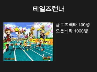 테일즈런너

   클로즈베타 100명
   오픈베타 1000명
 