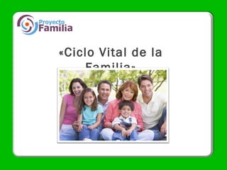«Ciclo Vital de la
Familia»
 