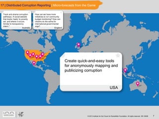 Distributed Corruption Reporting_Catalysts For Change Zone of Future Innovtion
