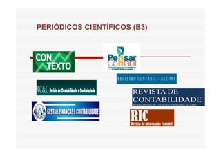PERIÓDICOS CIENTÍFICOS (B3) 
 