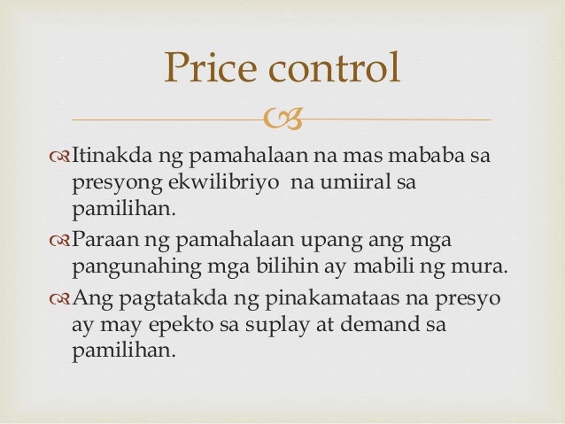 Ano Ang Quantity Supplied Sa Presyong Php 30 Kahulugan Ng Ekwilibriyong Presyo