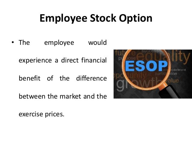 Cashing in employee stock options