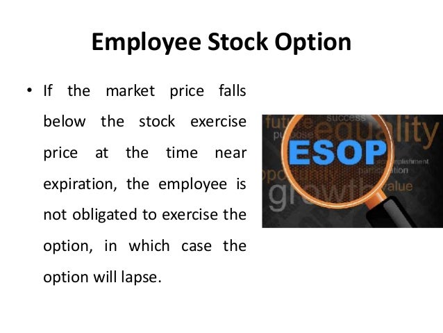 Cashing in employee stock options