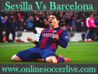 Watch Barcelona vs Sevilla live