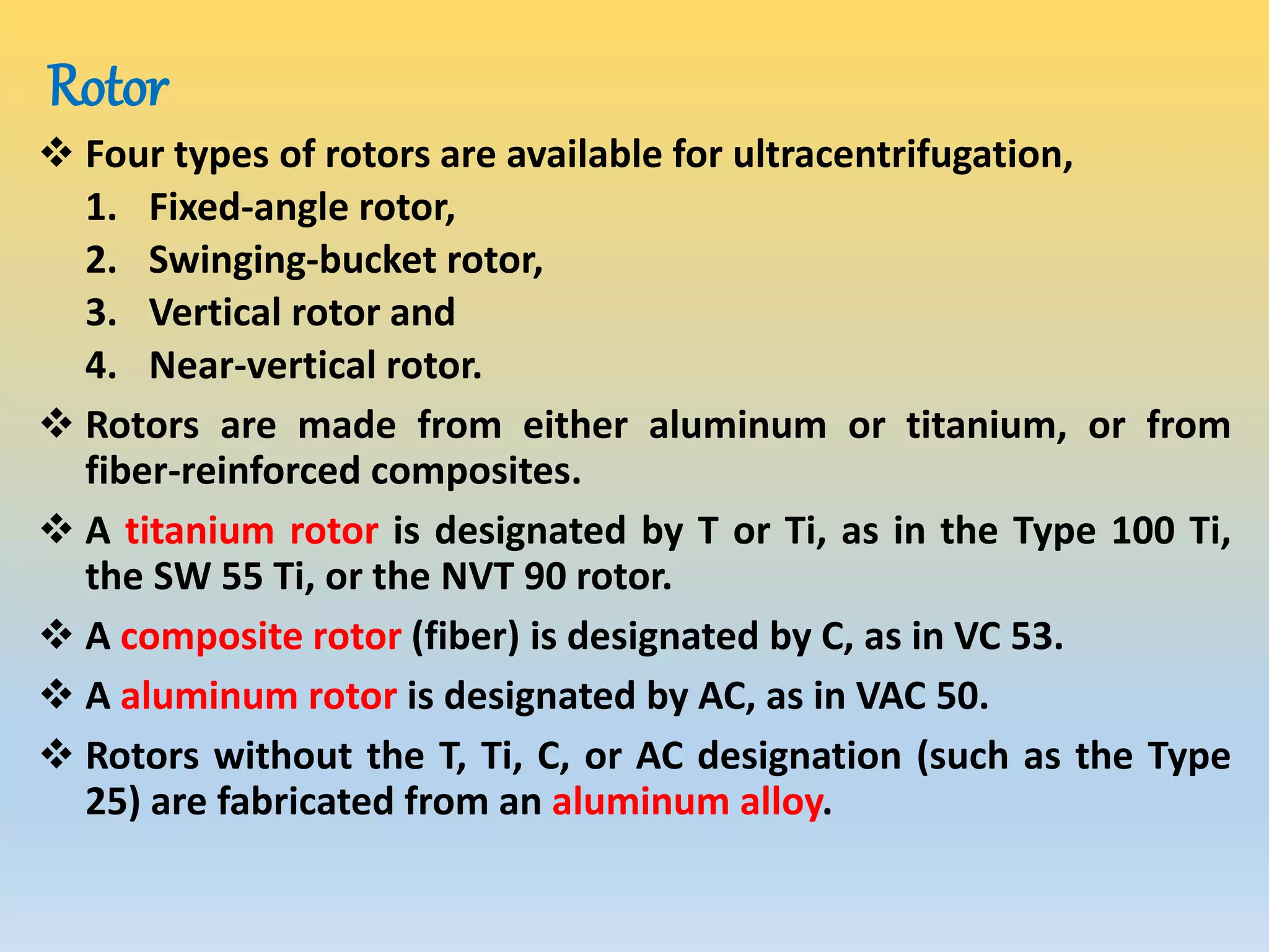 Ultracentrifugation | PPTX