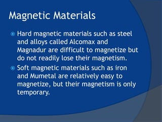 Magnetism and Electromagnetism | PPTX
