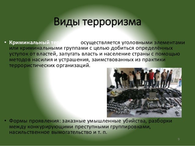 Терроризм осуществляется. Криминальный вид терроризма. Формы проявления криминального терроризма. Терроризм осуществляется. Терроризм виды терроризма.