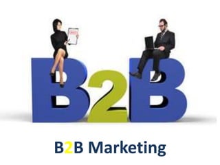 B2B Marketing
 