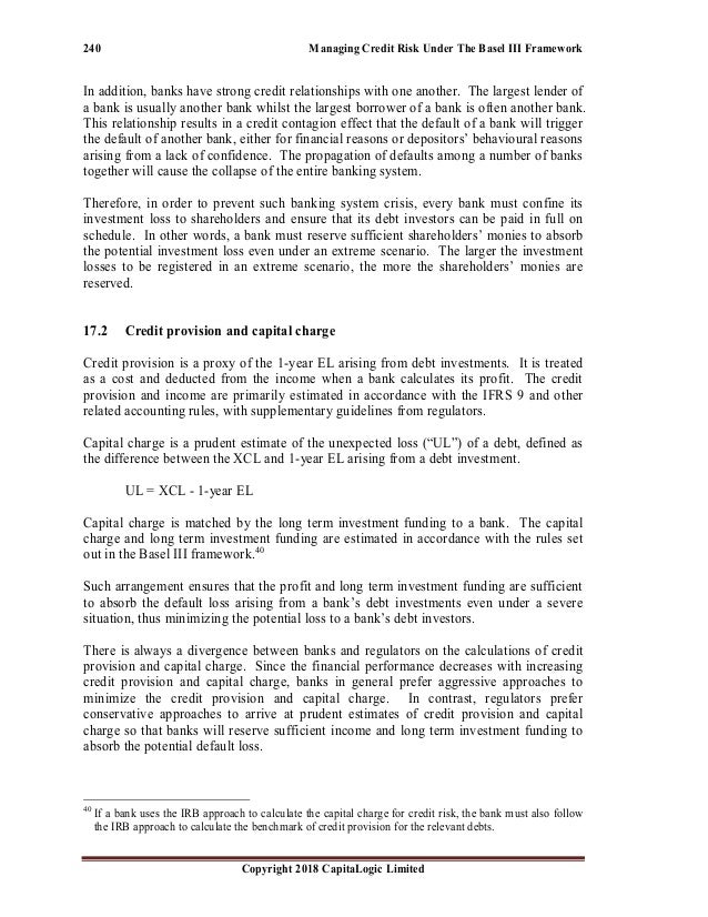 17 1 The Basel Iii Framework