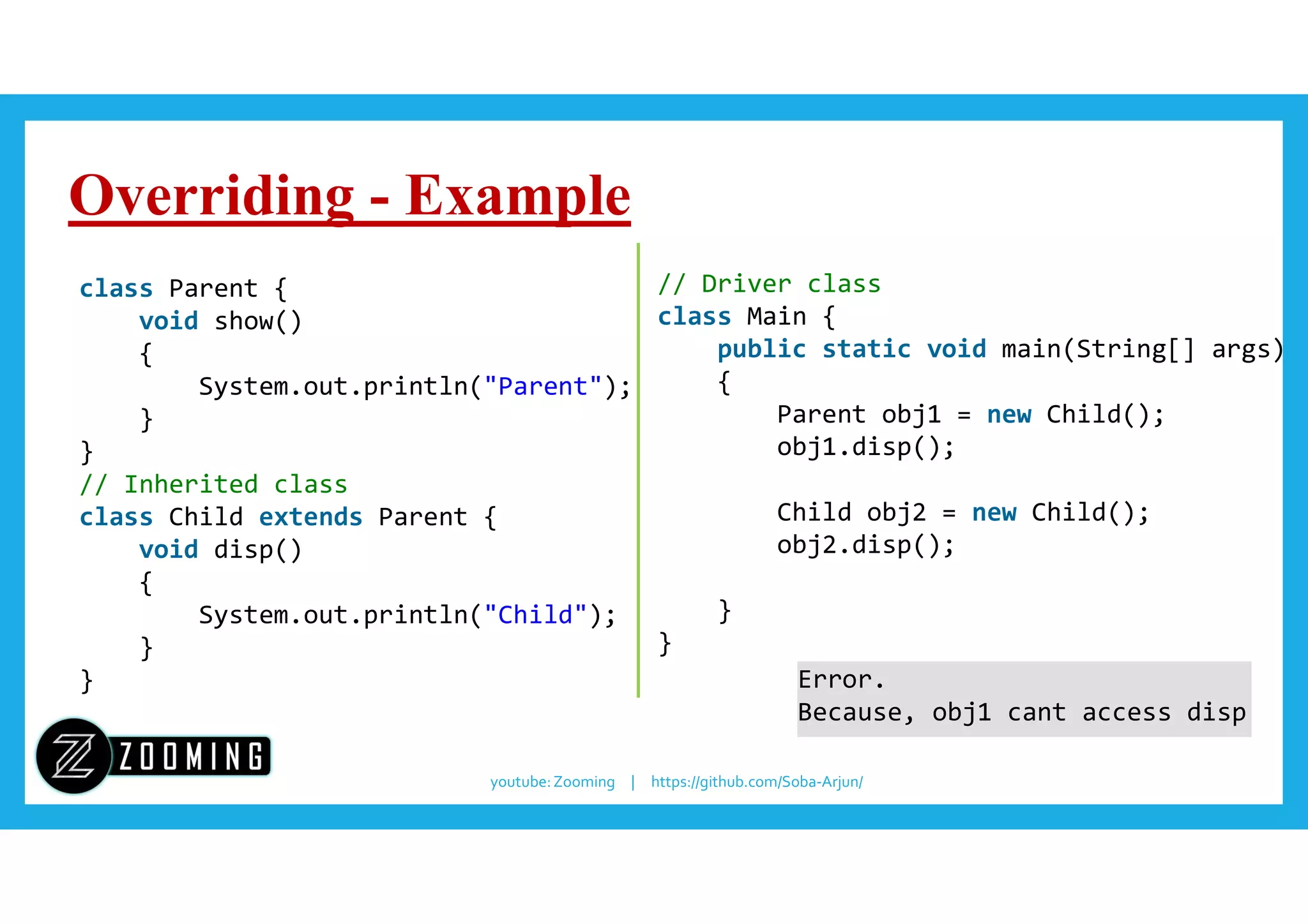 Java Overriding | PDF | Technology & Computing