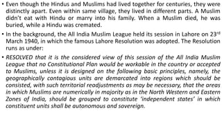 Pakistan Resolution | PPTX